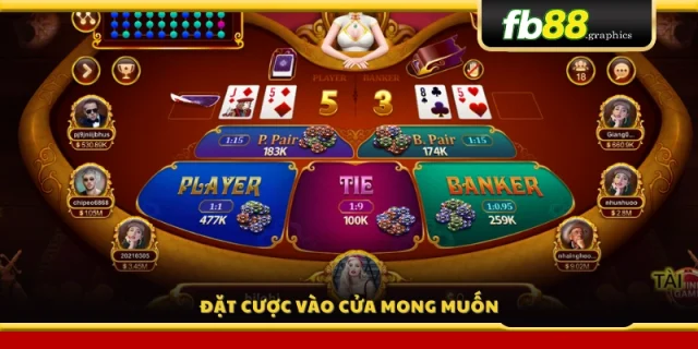 Chọn cửa cược phù hợp và bắt đầu tham gia 