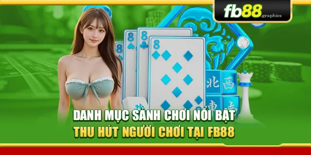 Danh mục sảnh chơi nổi bật thu hút người chơi tại FB88